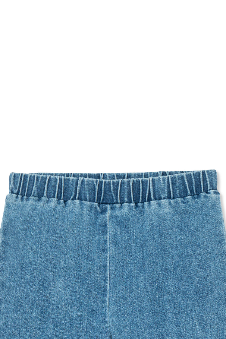 Denim Flare Pants