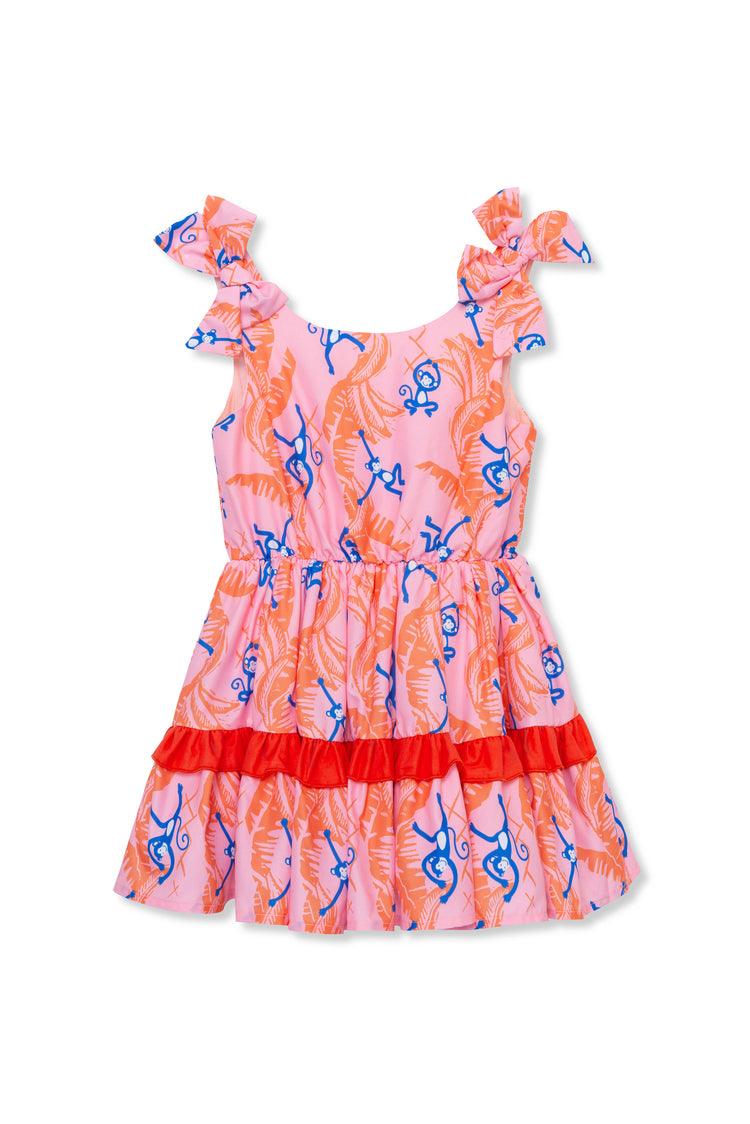 Monkey Print Dress
