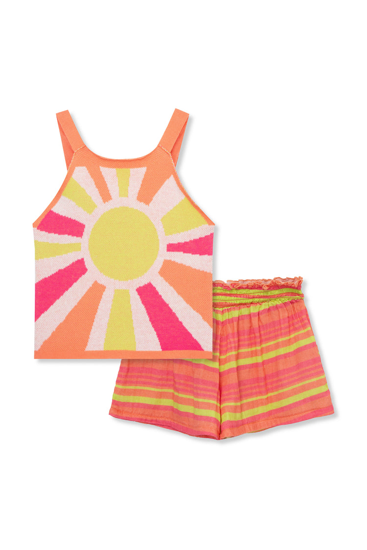 Sun Halter Short Set