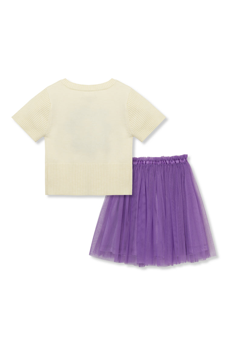 Happy Flower Skirt Set