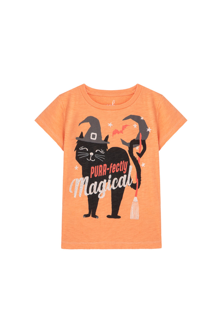 SPOOKY CAT TEE