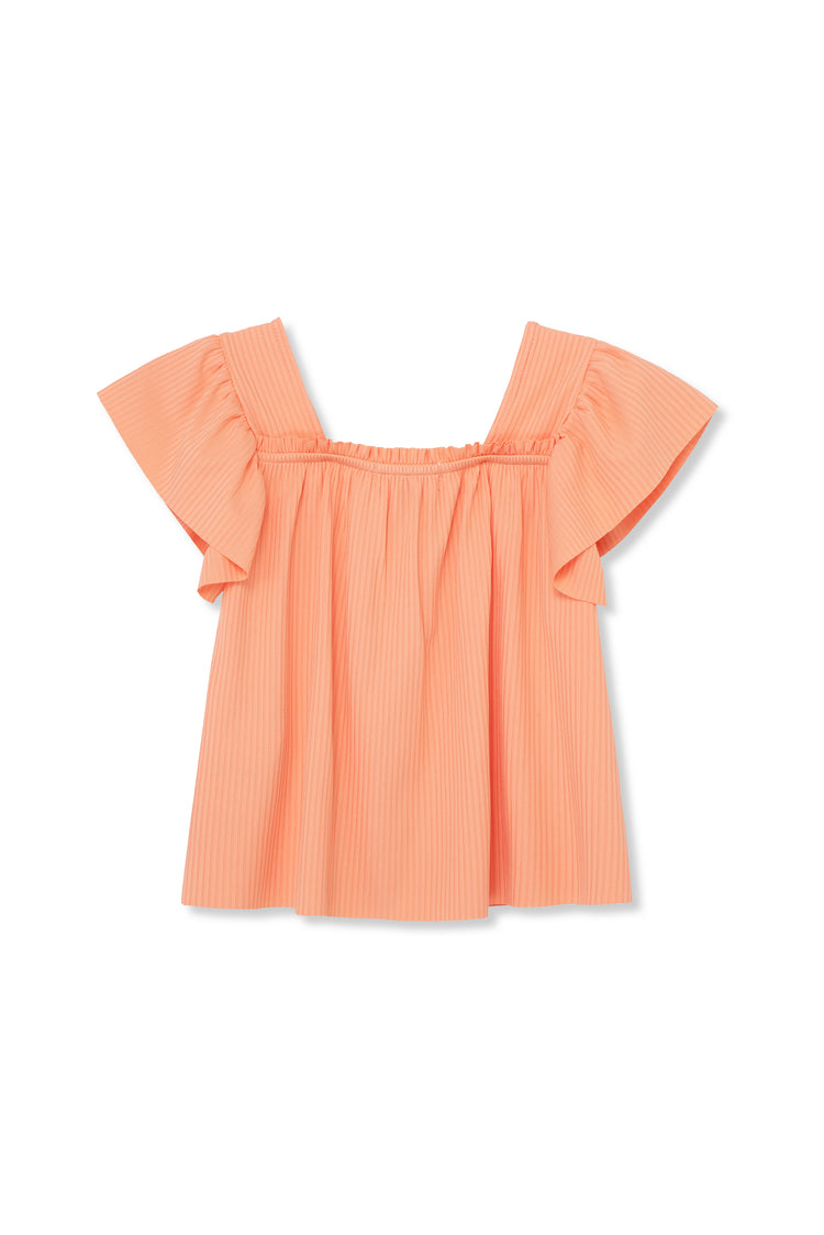 Ribbed Babydoll Top