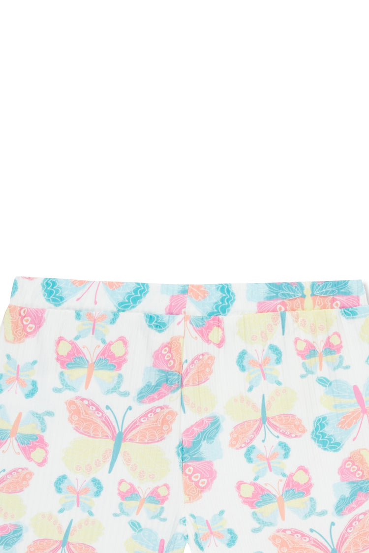 Butterfly Print Flare Pant