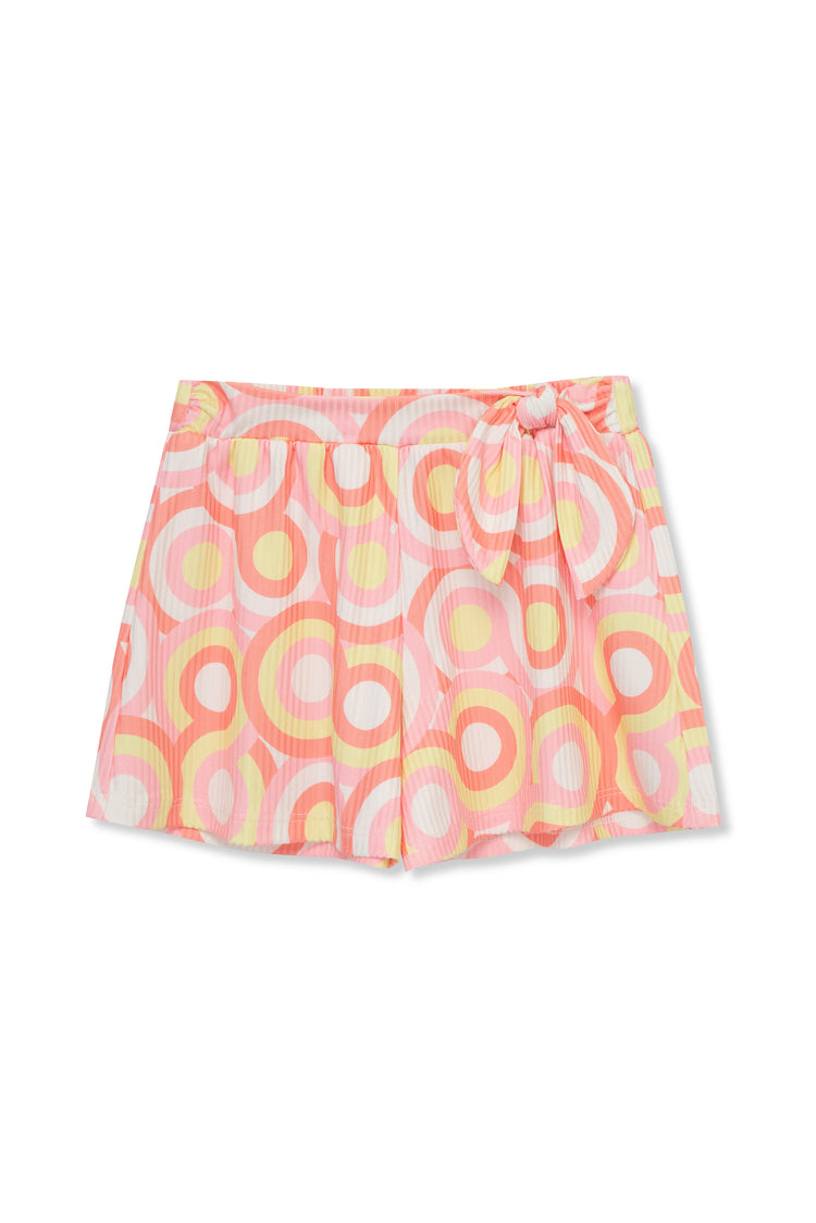 Ribbed Print Short