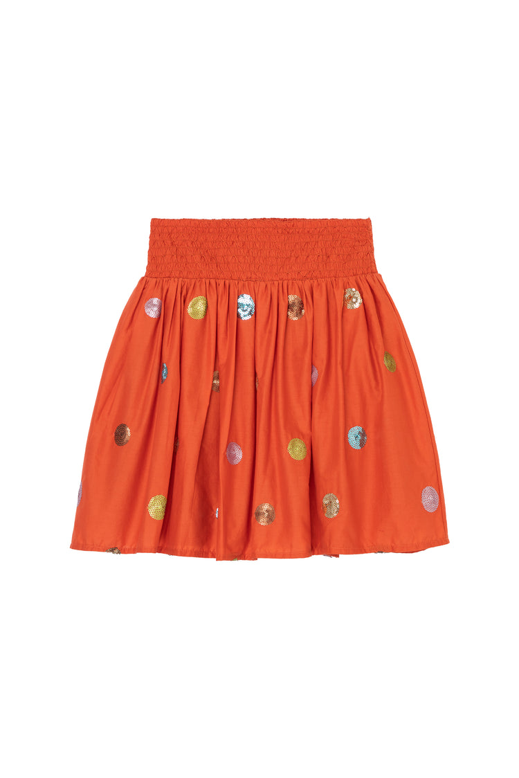 Sequin Dot Skirt