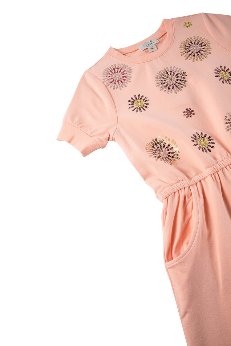 Colorful Pailettes Dress