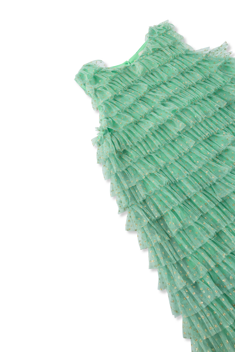 Ruffled Tank Dress