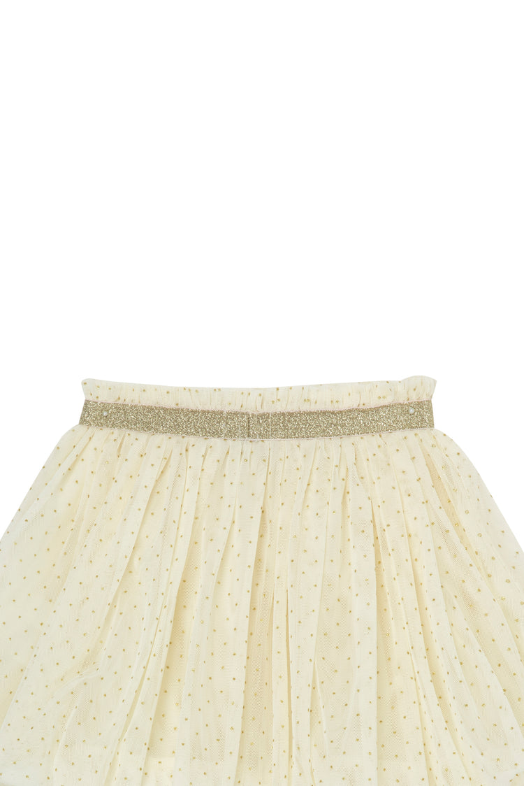 Sequin Angel Wings Long Sleeve Top & Bubble Skirt Set