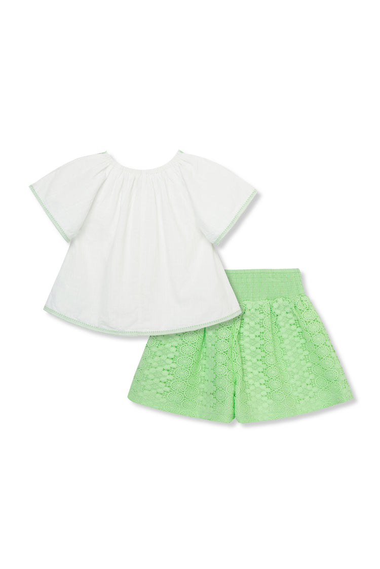 Lace Short Set