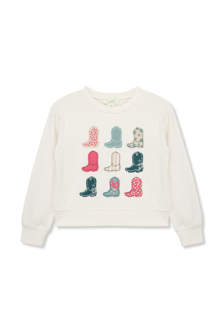 Cowboy Boots Sweatshirt