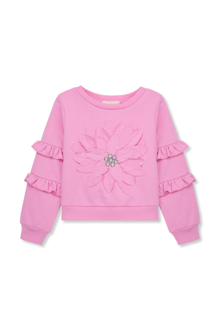 3D Flower Pullover