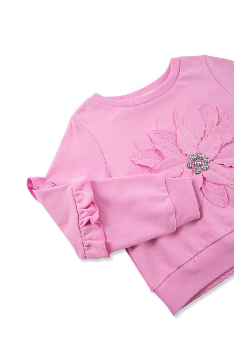 3D Flower Pullover