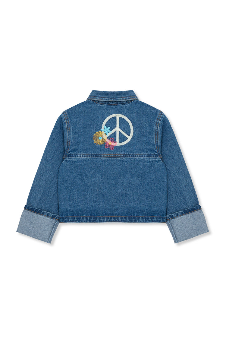 Embroidered Denim Jacket