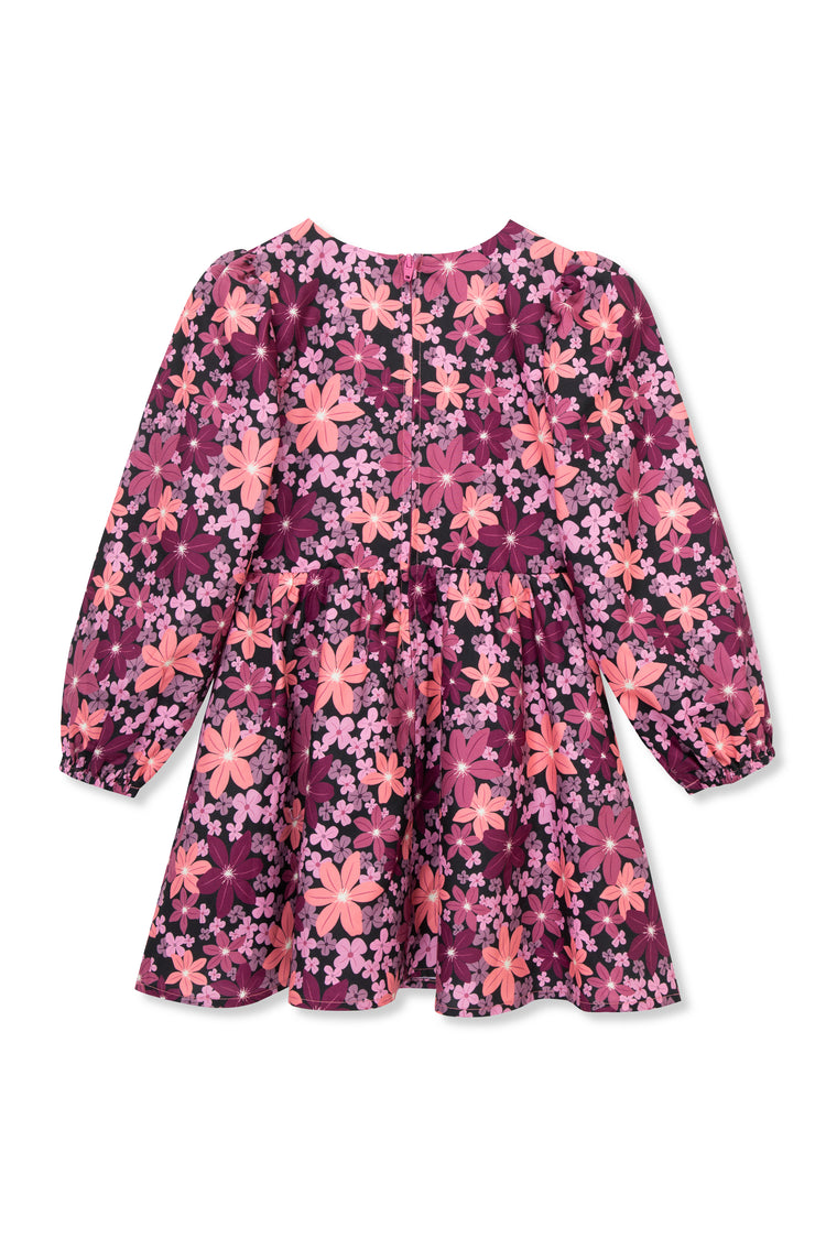 Mini Bow Floral Dress