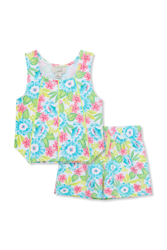 Floral Short Set
