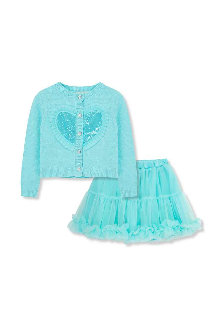 Chenille Sweater & Tutu Set