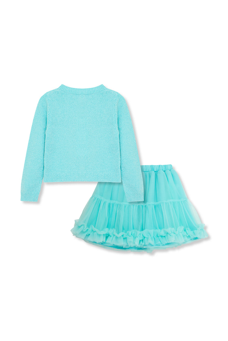 Chenille Sweater & Tutu Set