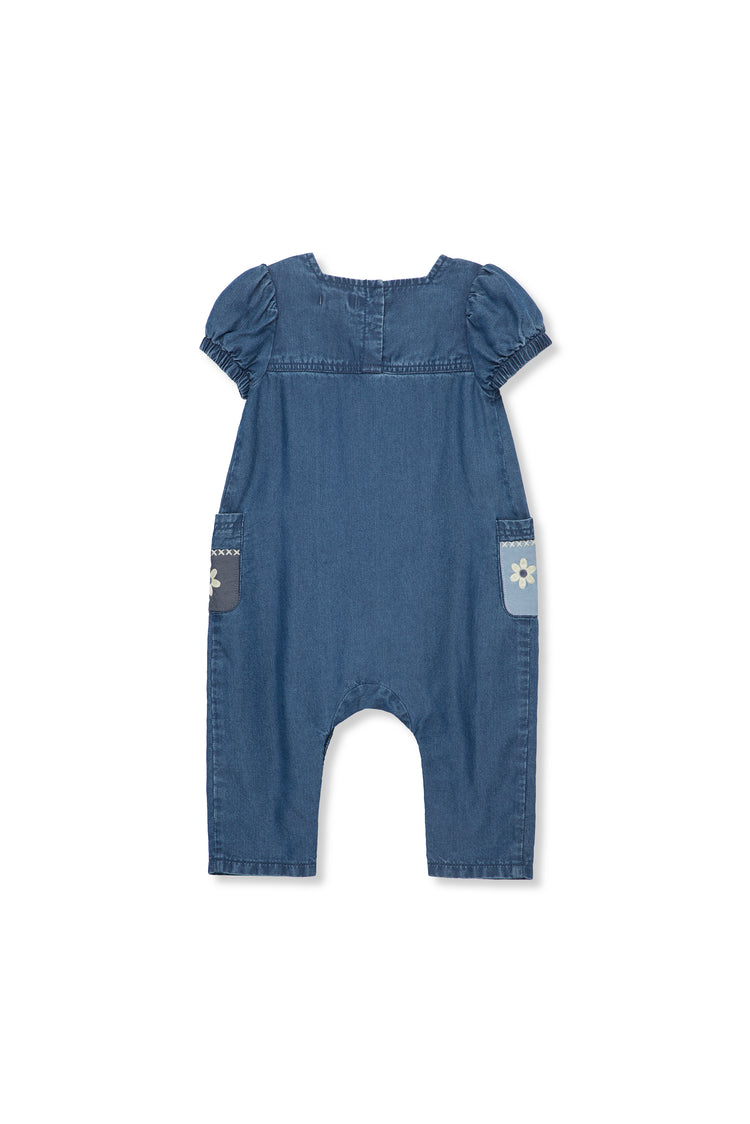 Denim Patches Coverall