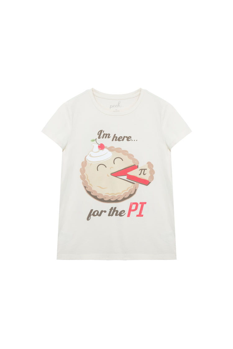 I'm Here for the Pi Tee
