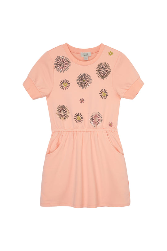 Colorful Pailettes Dress