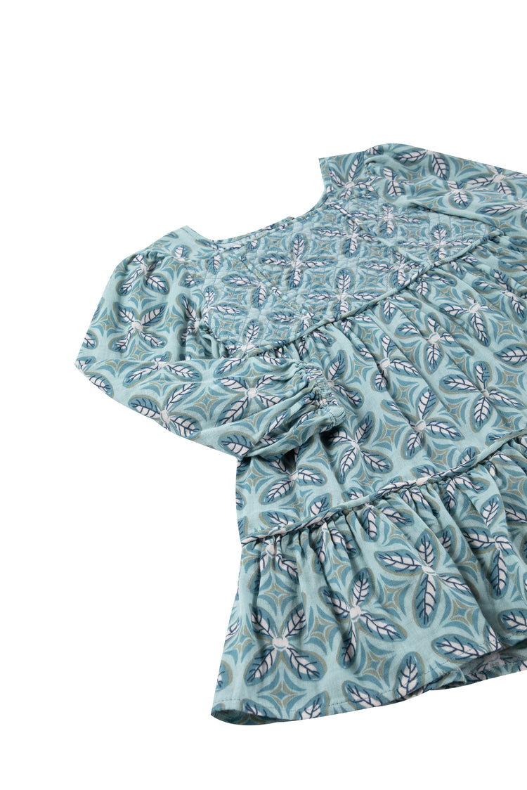 Mosaic Print Dress