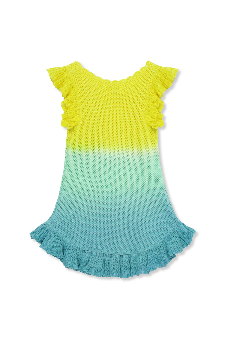 Dip Dye Crochet Dress