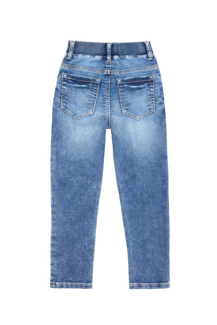 Buy Blue/Black Denim Super Soft Pull-On Jeans With Stretch 2 Pack  (3mths-7yrs) from Next USA